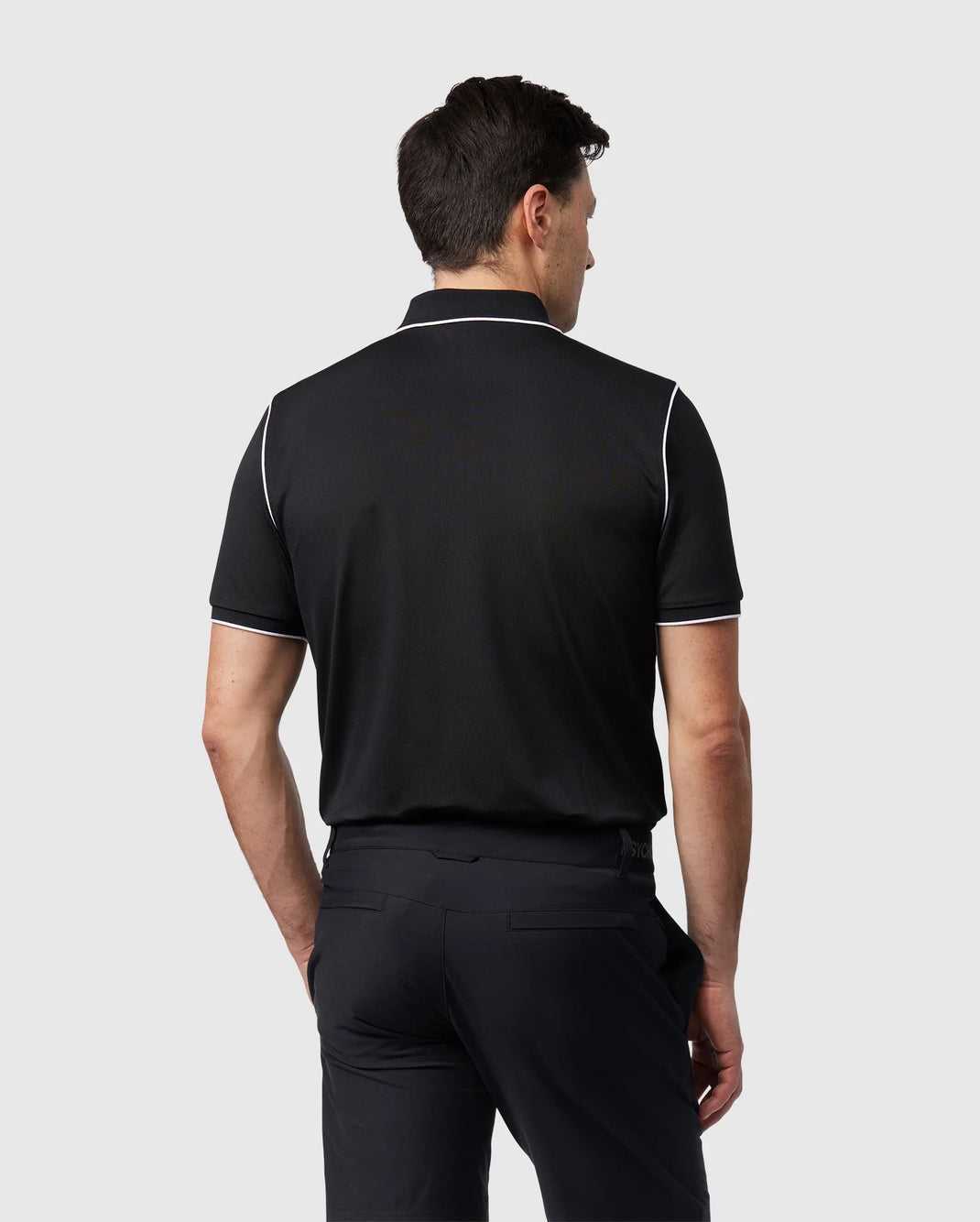 Polos Psycho Bunny Perinton Sport Polo Noir Homme | OTH-06569110